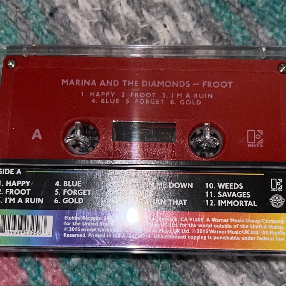 Marina and the Diamonds FROOT Cassette *rare* - Picture 2 of 4
